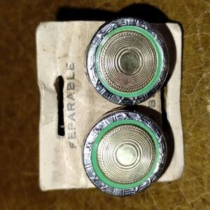 Antique Snap Link Cuff Buttons